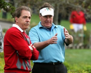Bill Belichick and Nick Saban