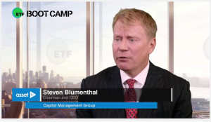 Steve Blumenthal, CEO, CMG Capital Management Group, speaks at ETF Bootcamp
