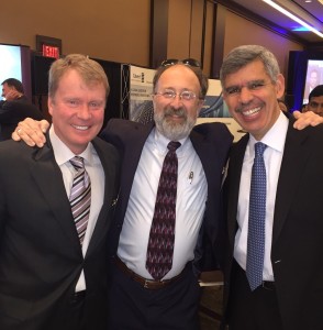 Steve Blumenthal, Robert Hooper and Mohamed El-Erian