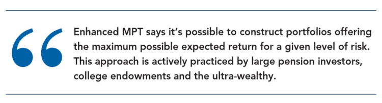 Enhanced Modern Portfolio Theory